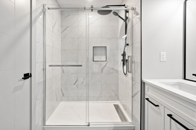 Contemporary Shower Interior